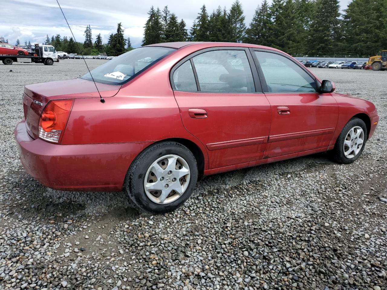 KMHDN46D64U784697 2004 Hyundai Elantra Gls