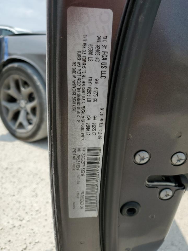 2C3CDZBT7HH509298 2017 Dodge Challenger R/T