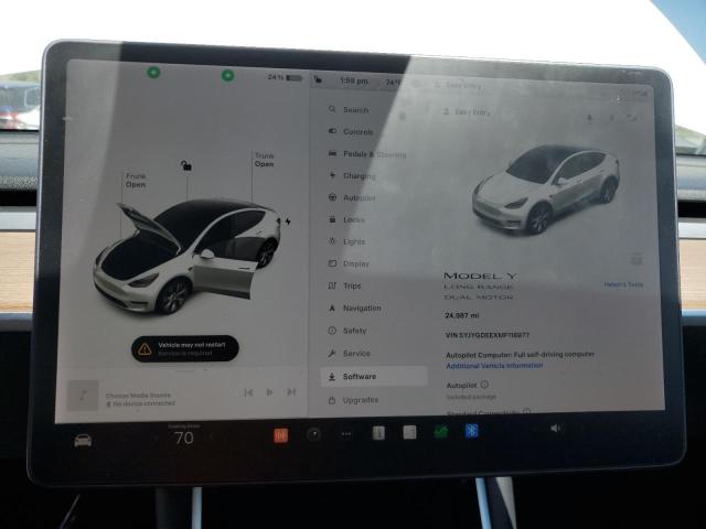 2021 Tesla Model Y VIN: 5YJYGDEEXMF118977 Lot: 55654914