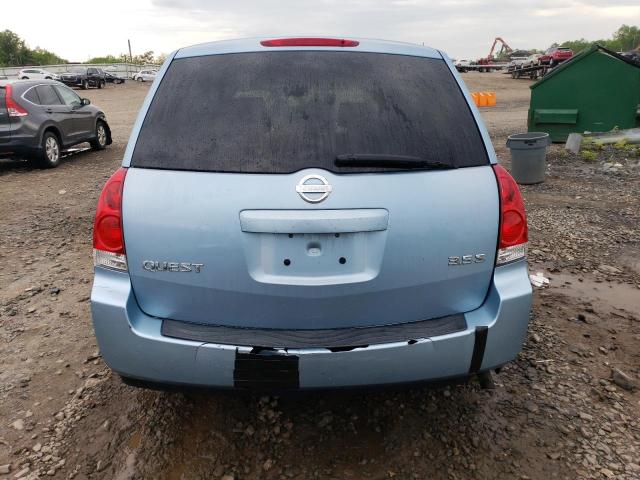 2004 Nissan Quest S VIN: 5N1BV28U84N348887 Lot: 54076214