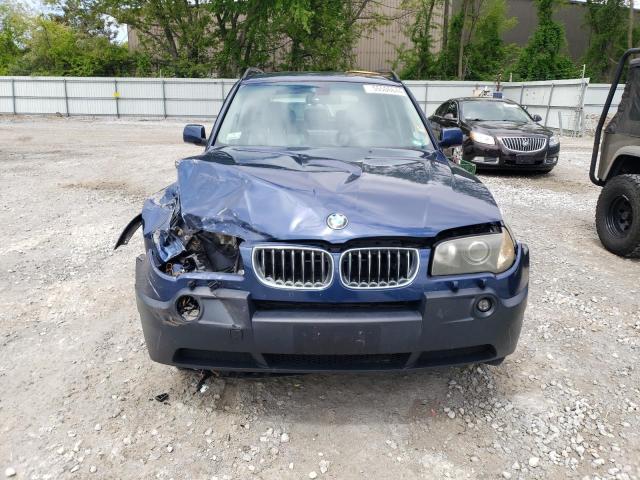 2005 BMW X3 3.0I VIN: WBXPA93495WD19972 Lot: 55506644