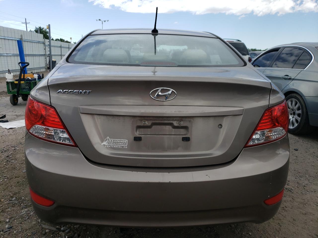 KMHCT4AE1EU705455 2014 Hyundai Accent Gls