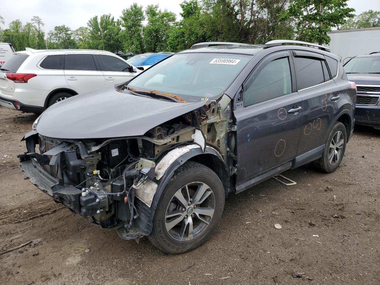 2T3RFREV5HW579508 TOYOTA RAV4 2017