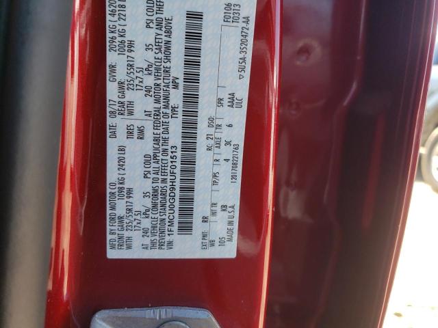 1FMCU0GD9HUF01513 2017 FORD ESCAPE - Image 13