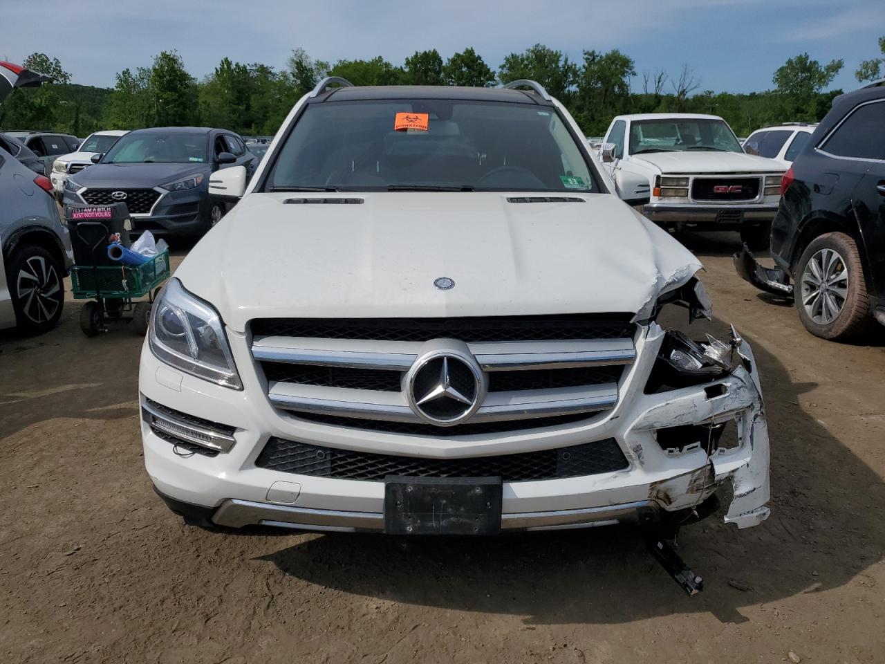 4JGDF6EEXFA518168 2015 Mercedes-Benz Gl 450 4Matic