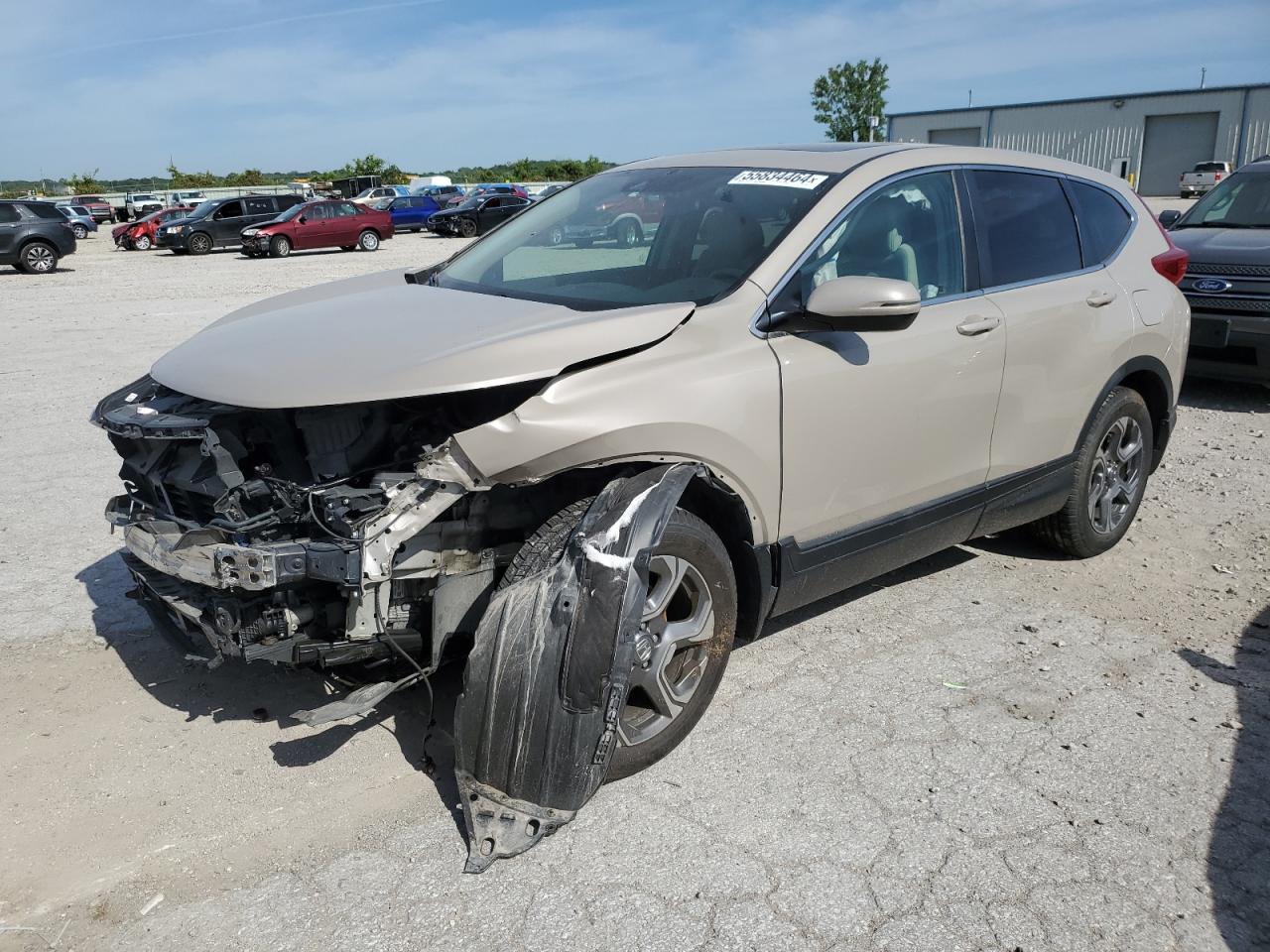 2018 Honda Cr-V Ex vin: 5J6RW2H51JL011259