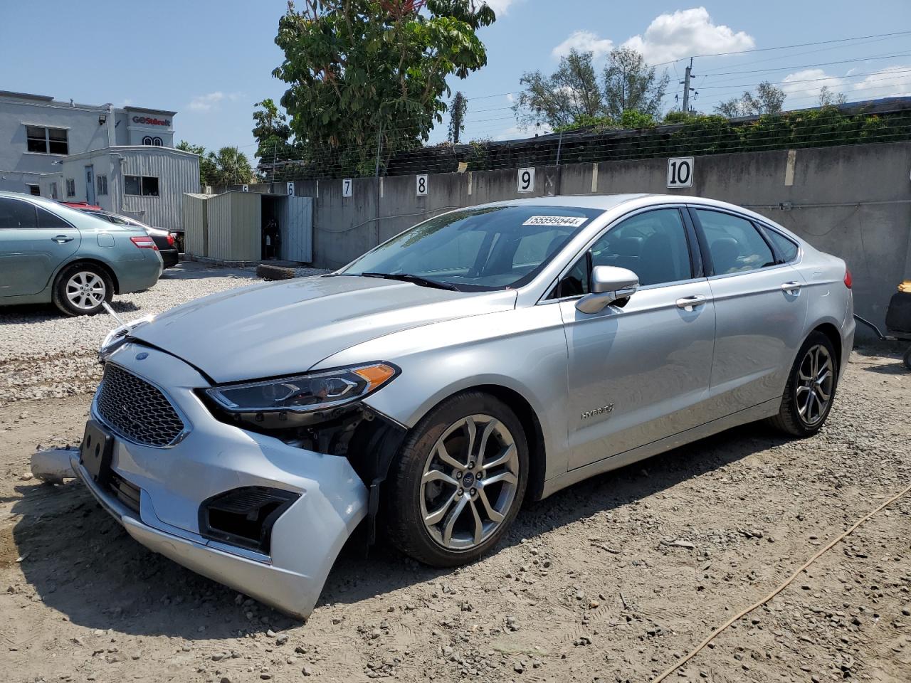 3FA6P0RU2KR260243 2019 Ford Fusion Titanium