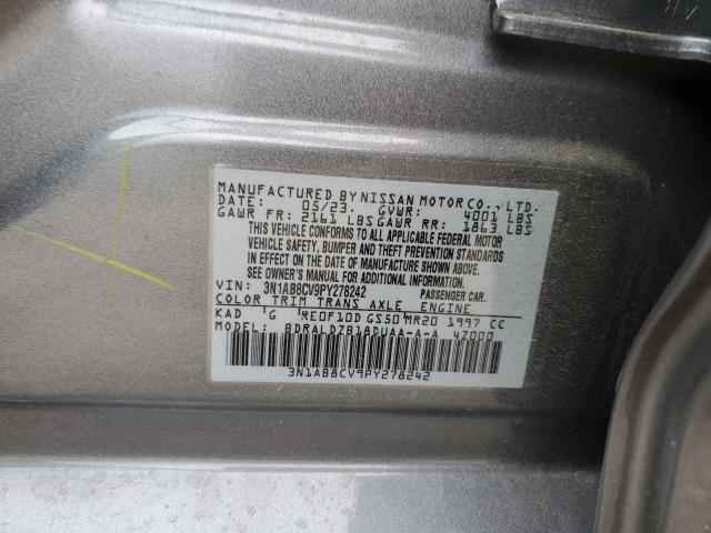 2023 Nissan Sentra Sv VIN: 3N1AB8CV9PY278242 Lot: 53915394