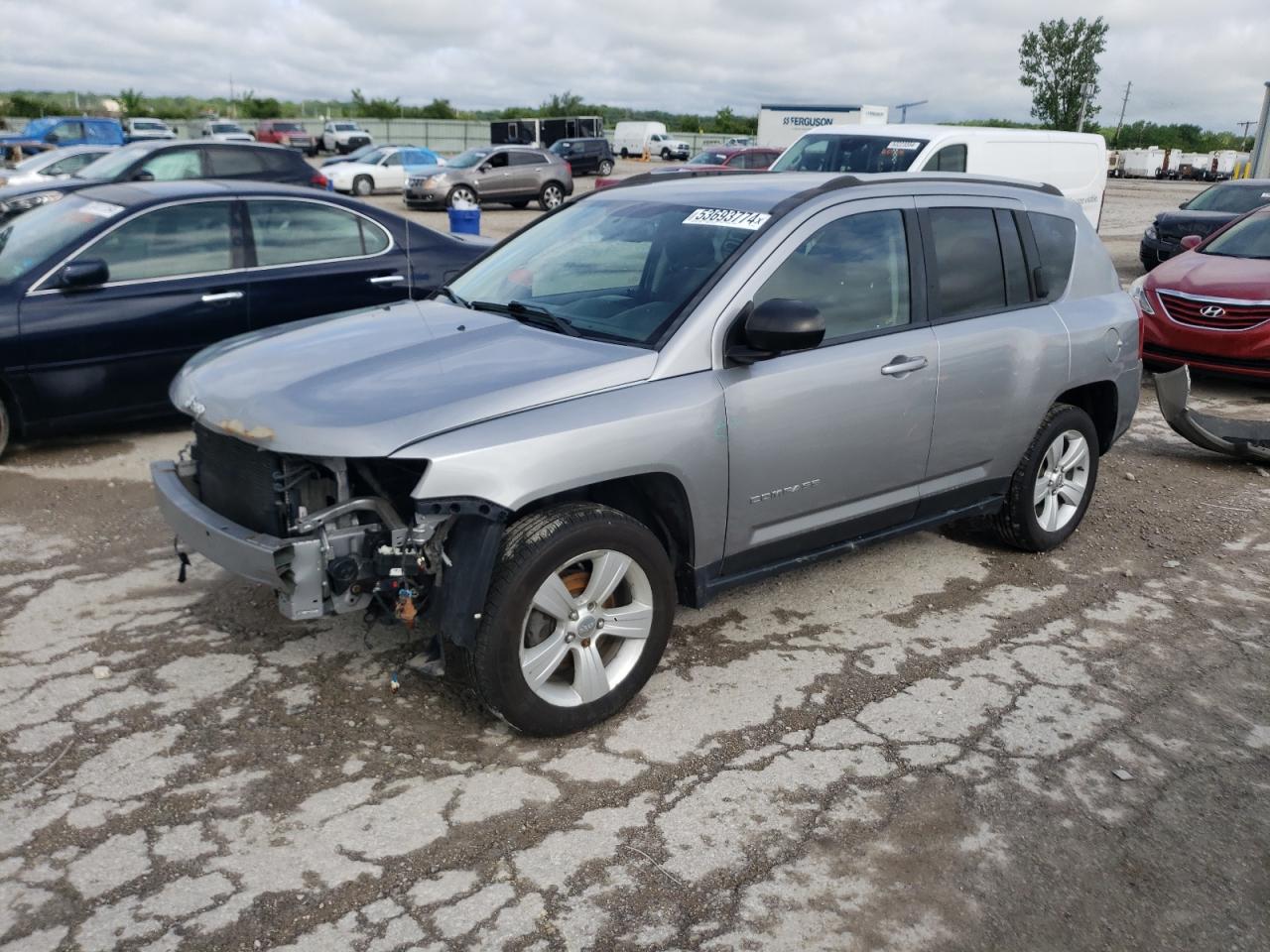 1C4NJCBA1HD123921 2017 Jeep Compass Sport