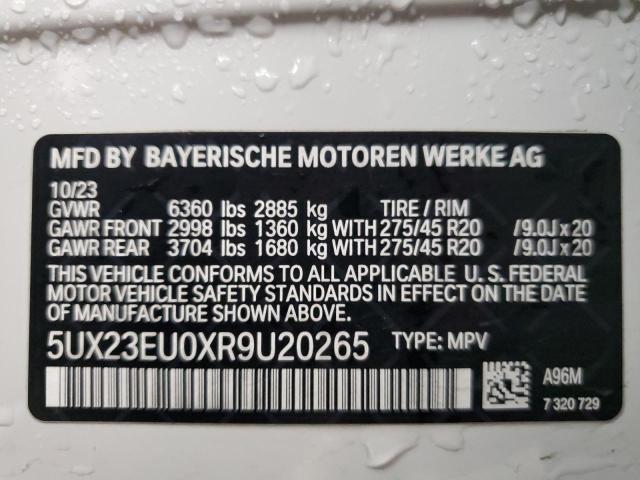 5UX23EU0XR9U20265 BMW X5 XDRIVE4 14