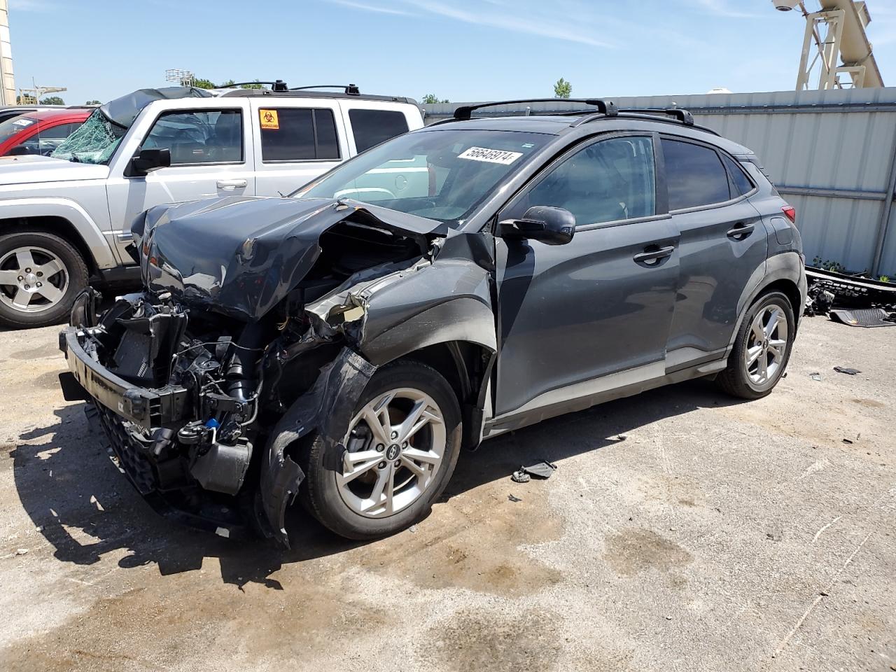 2023 Hyundai Kona Sel vin: KM8K32AB1PU055776