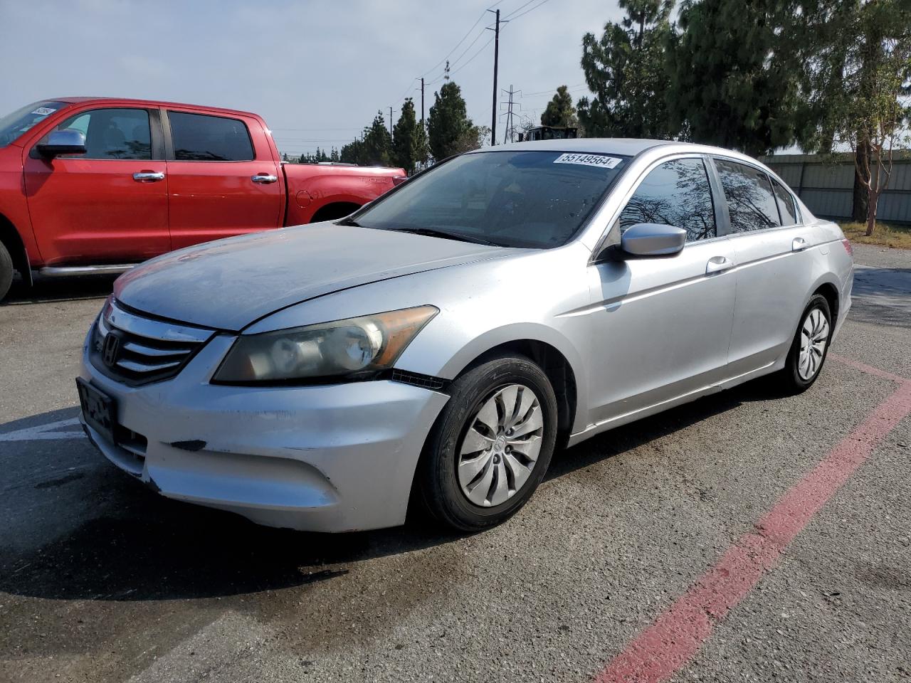 1HGCP2F32CA240401 2012 Honda Accord Lx