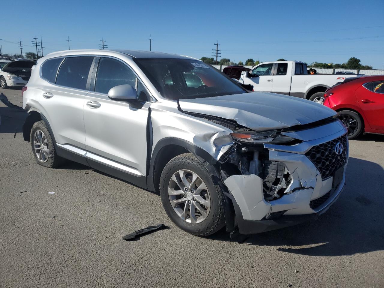 5NMS2CAD4KH121400 2019 Hyundai Santa Fe Se