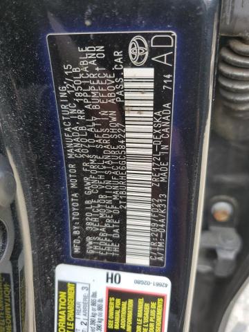 2016 Toyota Corolla L VIN: 2T1BURHE6GC584227 Lot: 56016304