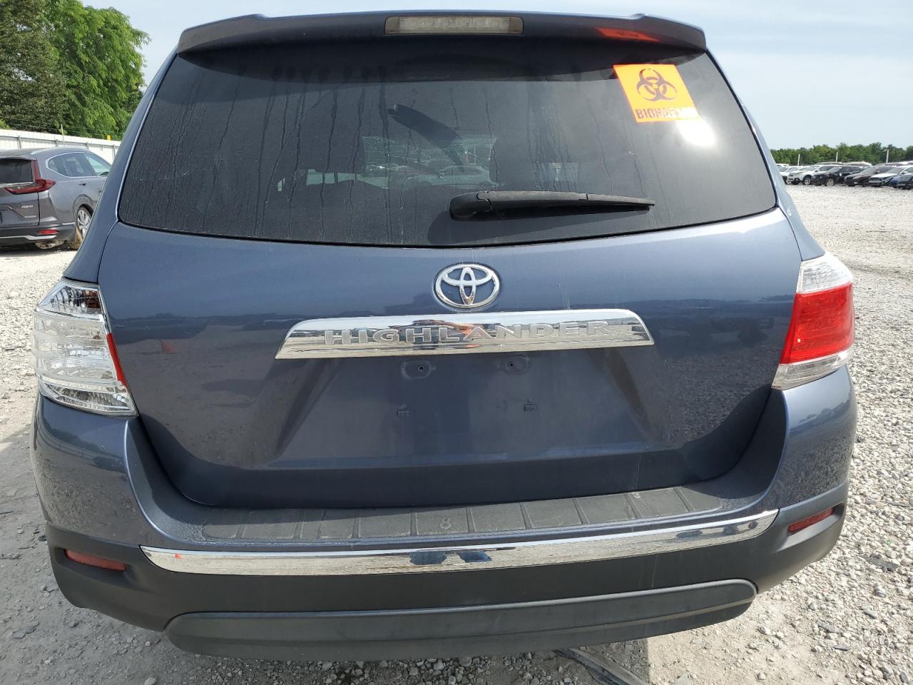 2013 Toyota Highlander Base vin: 5TDZA3EH8DS039409