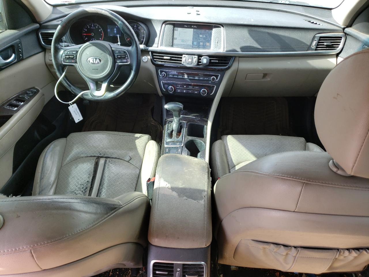 5XXGU4L37GG027172 2016 Kia Optima Ex