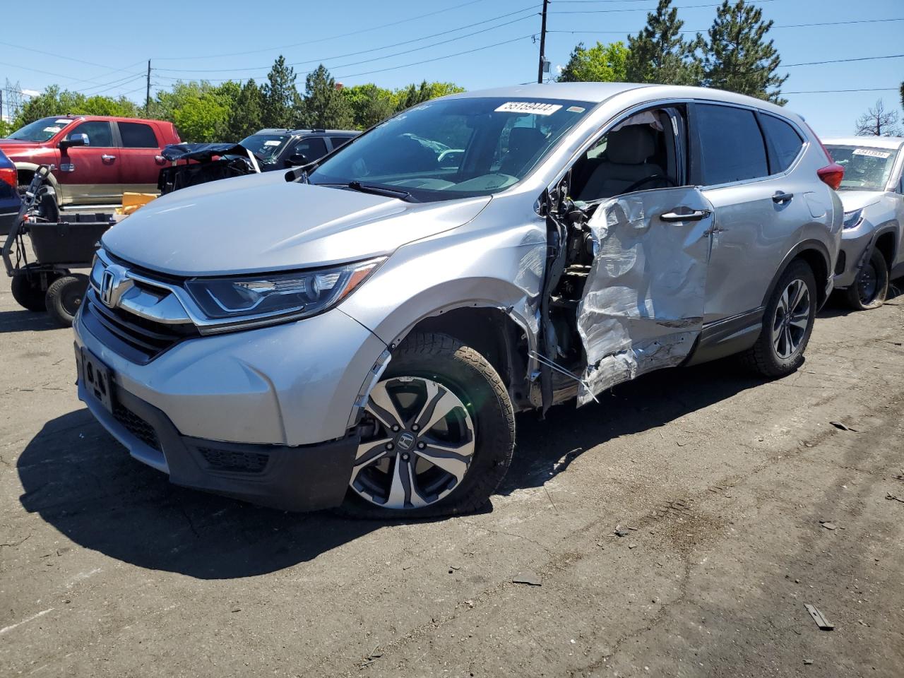 2018 Honda Cr-V Lx vin: 2HKRW6H32JH220882