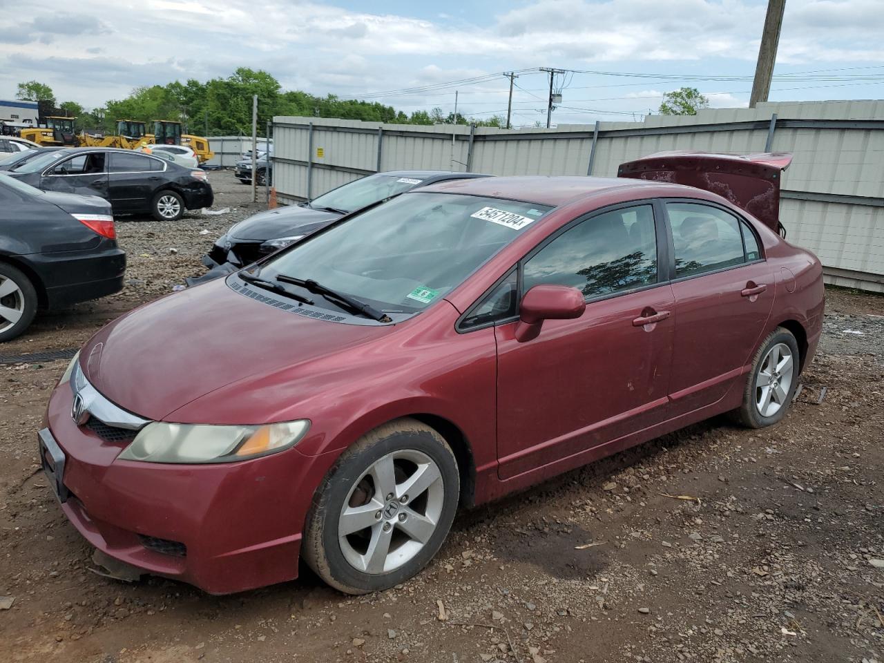 2HGFA16669H525163 2009 Honda Civic Lx-S