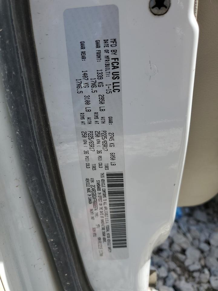 2C4RDGBGXFR666974 2015 Dodge Grand Caravan Se