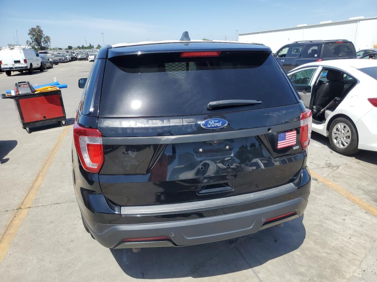 2018 Ford Explorer Police Interceptor vin: 1FM5K8AR5JGC18161