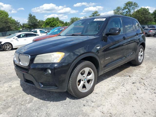 2011 BMW X3 xDrive28I VIN: 5UXWX5C52BL712360 Lot: 54215094