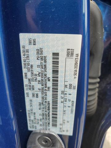 2022 Ford Escape Titanium VIN: 1FMCU9J96NUB84391 Lot: 54190004