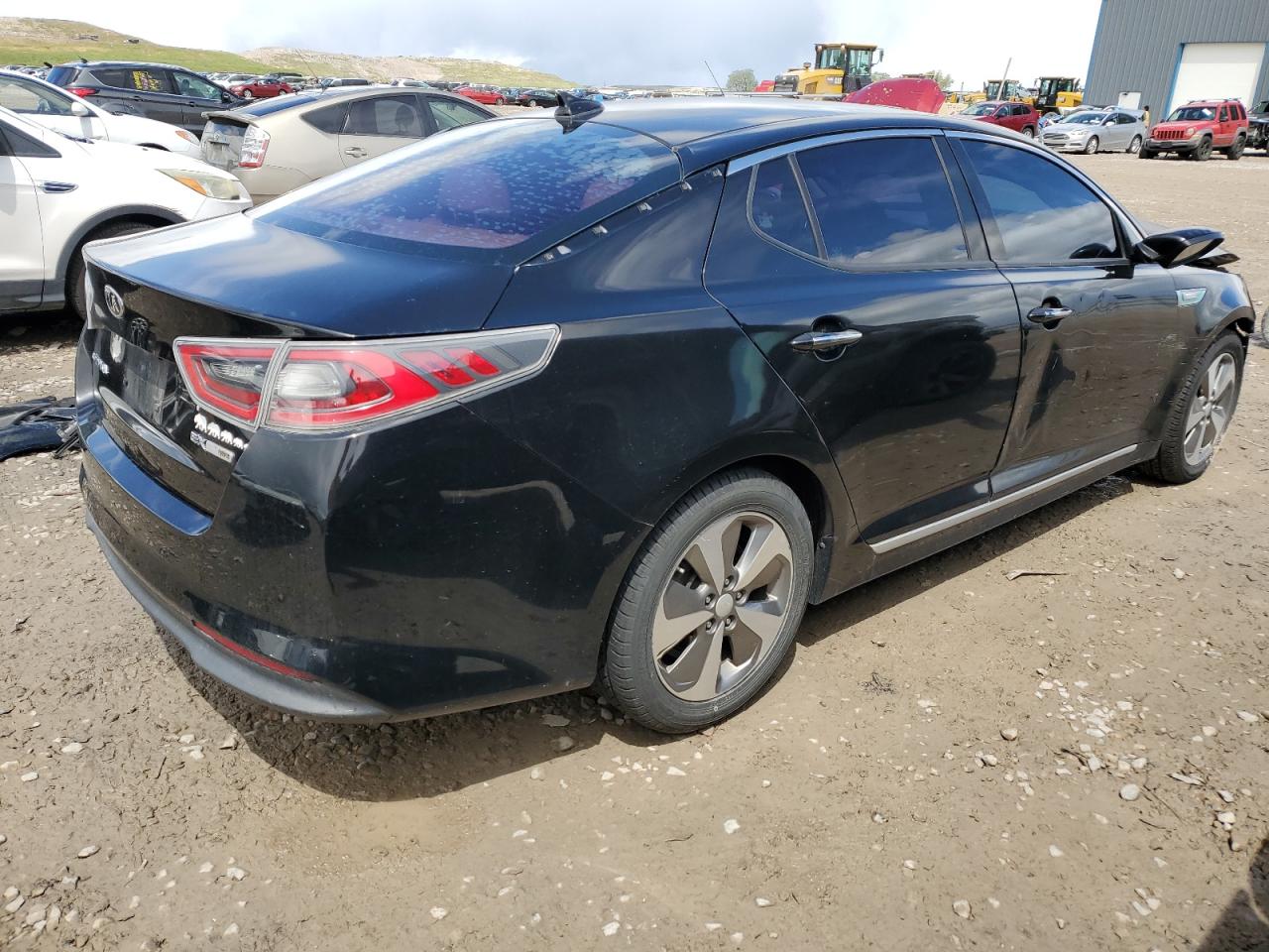 2014 Kia Optima Hybrid vin: KNAGN4AD7E5072684