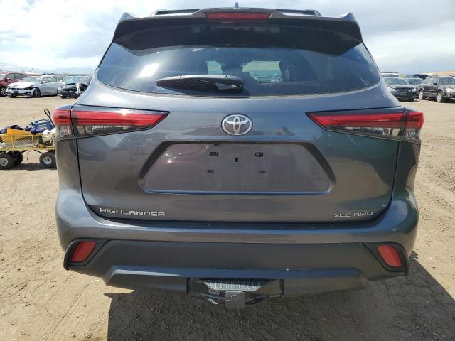 VIN 5TDHZRBH1MS546051 2021 Toyota Highlander, Xle no.6