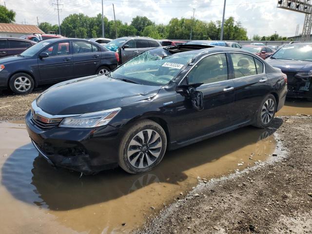 2017 Honda Accord Touring Hybrid VIN: JHMCR6F71HC018459 Lot: 54783334