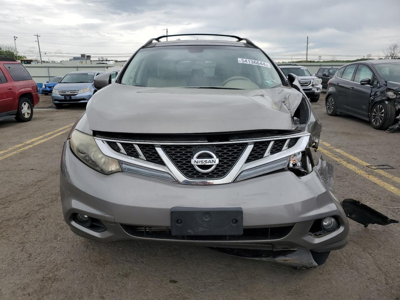 JN8AZ1MW3CW205400 2012 Nissan Murano S