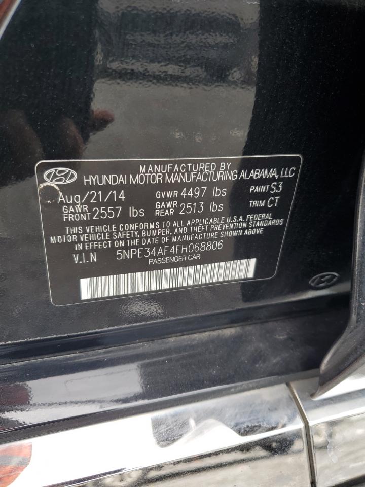 5NPE34AF4FH068806 2015 Hyundai Sonata Sport