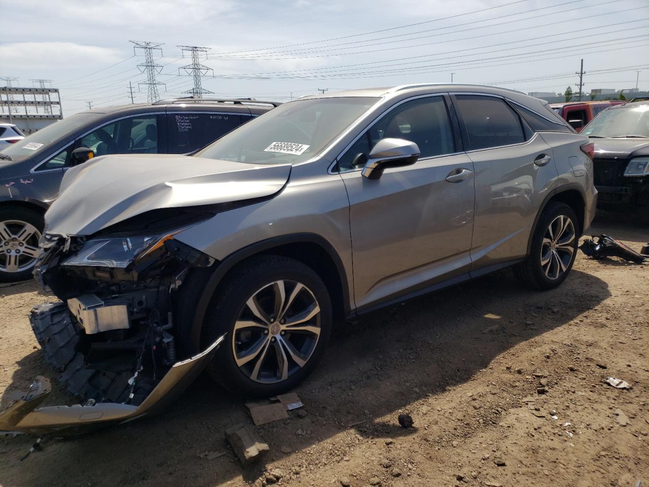 2T2BZMCA8HC117994 2017 Lexus Rx 350 Base