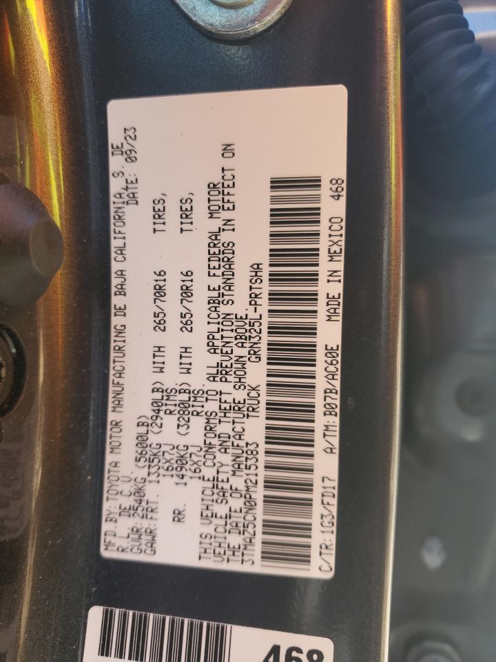 3TMAZ5CN0PM215383 2023 Toyota Tacoma Double Cab