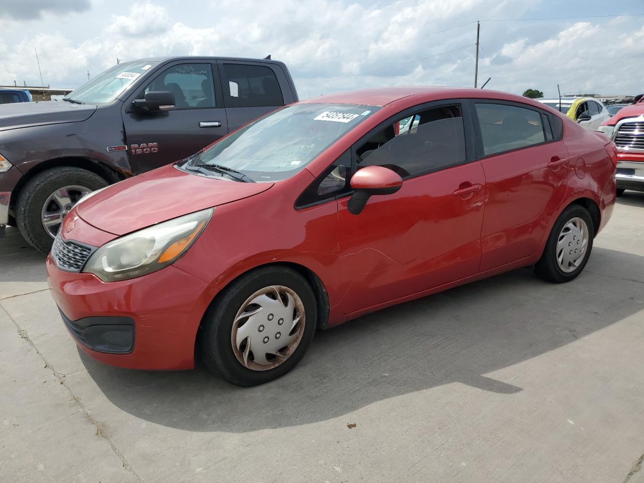 KNADM4A36E6347713 2014 Kia Rio Lx