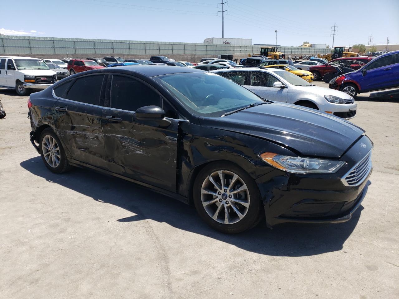 2017 Ford Fusion Se vin: 3FA6P0H74HR229242