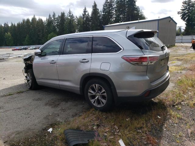 2015 Toyota Highlander Xle VIN: 5TDJKRFH9FS224745 Lot: 55185514