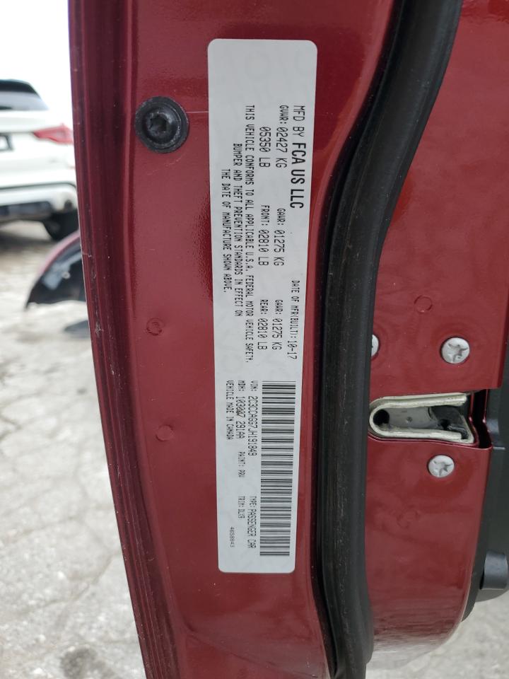 2C3CCAGG7JH191849 2018 Chrysler 300 S