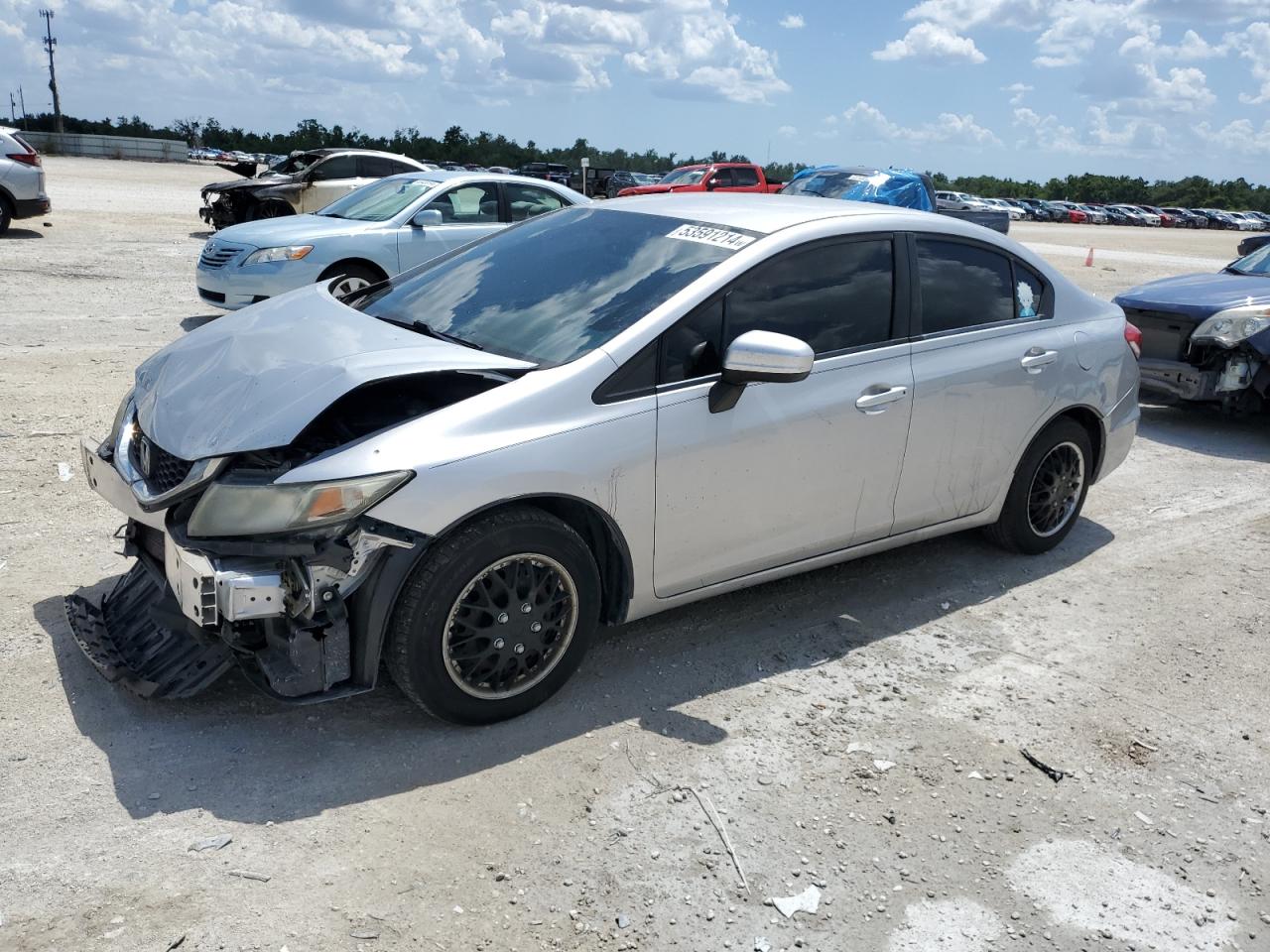 2015 Honda Civic Lx vin: 19XFB2F59FE029872