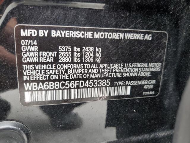 VIN WBA6B8C56FD453385 2015 BMW 6 Series, 640 Xi Gra... no.12