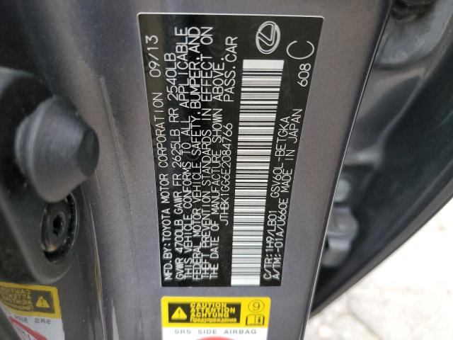 2014 Lexus Es 350 VIN: JTHBK1GG6E2084766 Lot: 54054184