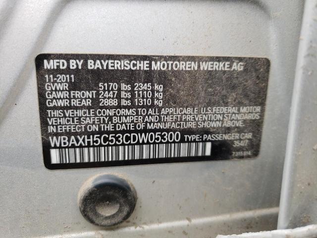 2012 BMW 528 Xi VIN: WBAXH5C53CDW05300 Lot: 56220834