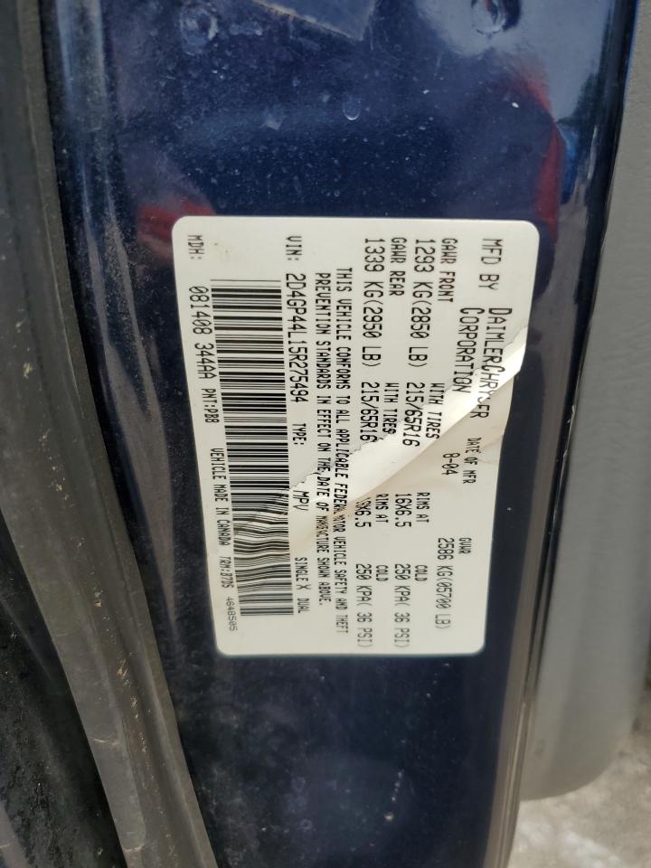 2D4GP44L15R275494 2006 Dodge Grand Caravan Sxt