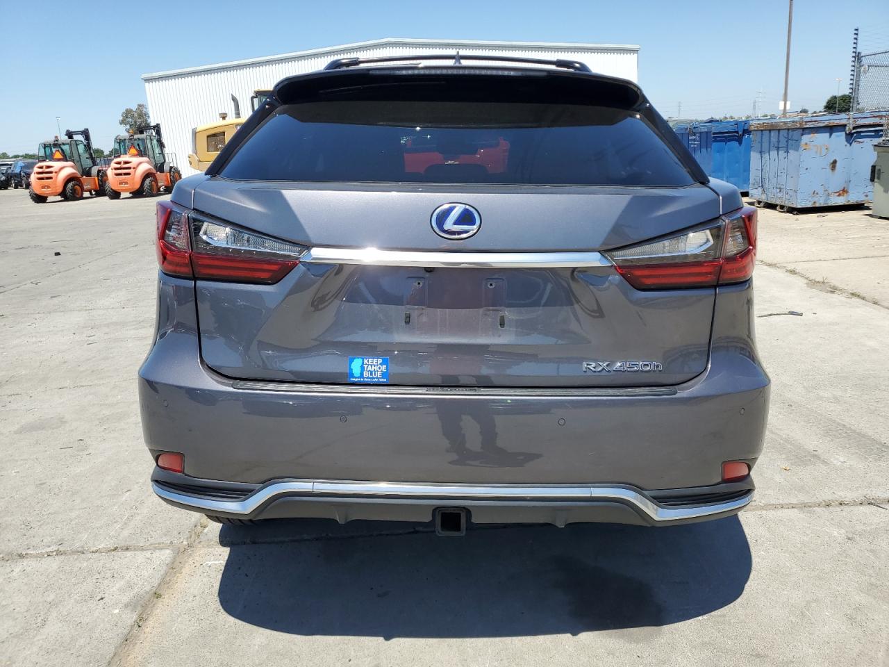 2022 Lexus Rx 450H vin: 2T2HGMDA8NC073893