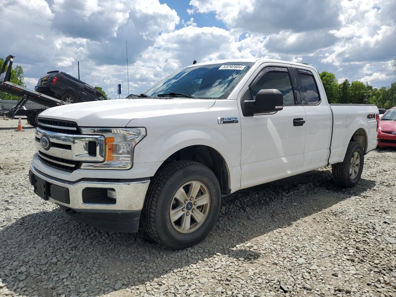 2019 Ford F150 Super Cab vin: 1FTFX1E53KKC24516