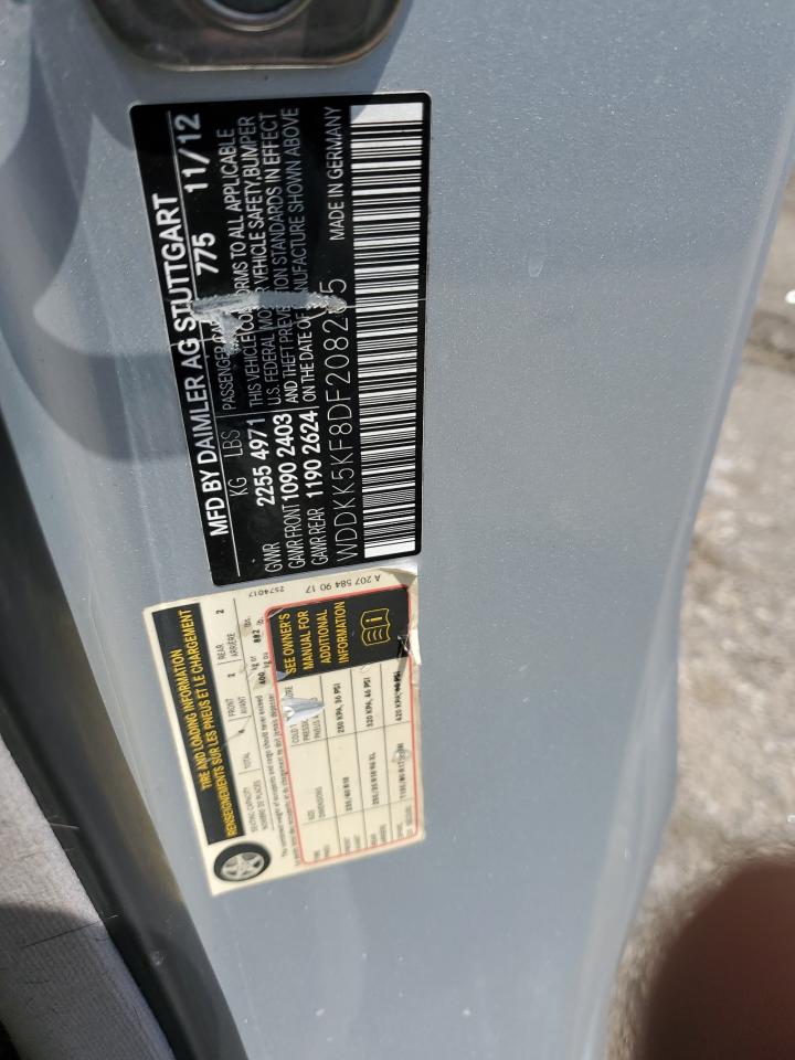 WDDKK5KF8DF208265 2013 Mercedes-Benz E 350