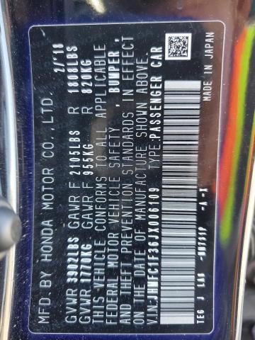 2018 Honda Civic Ex VIN: JHMFC1F36JX006109 Lot: 56972154