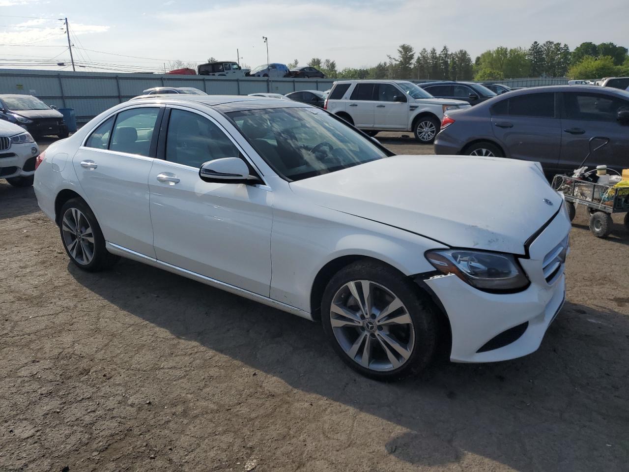 WDDWF4KB7JR421697 2018 Mercedes-Benz C 300 4Matic