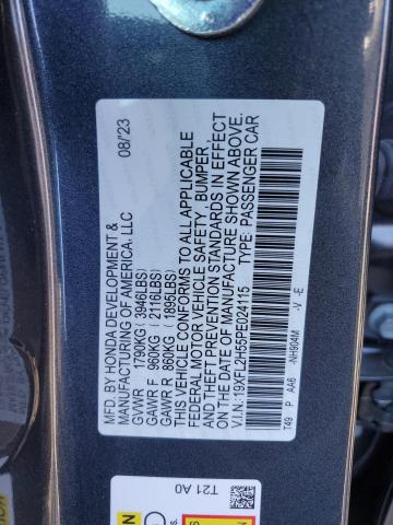 19XFL2H55PE024115 Honda Civic LX 12