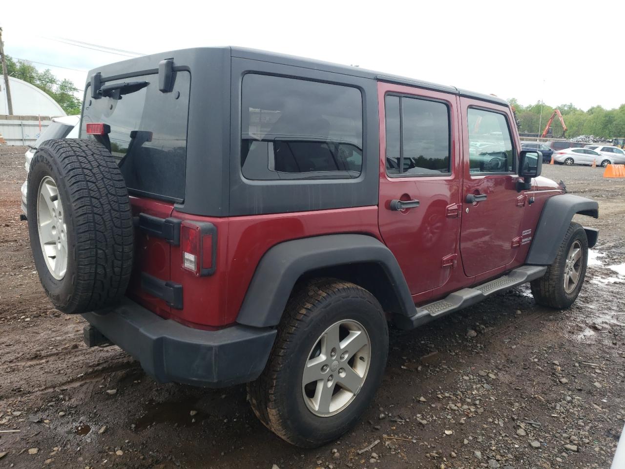 2013 Jeep Wrangler Unlimited Sport vin: 1C4BJWDG1DL542034