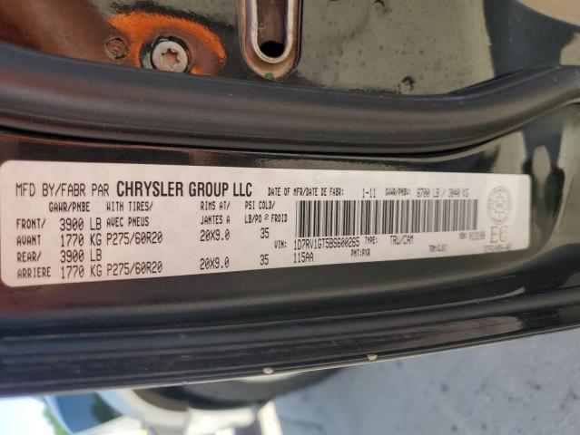 2011 Dodge Ram 1500 VIN: 1D7RV1GT5BS600265 Lot: 55474884